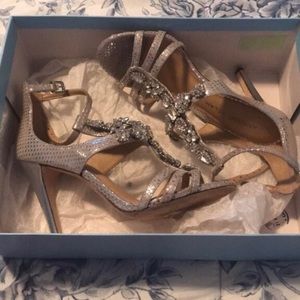Silver Antonio Melani Heels